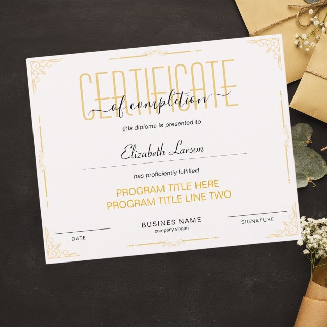 Completion Excellence Award Certificate Course (Creator Uploaded)