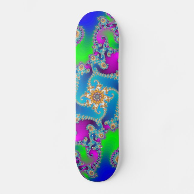 Complex Fractal Pattern: Skateboard (Front)