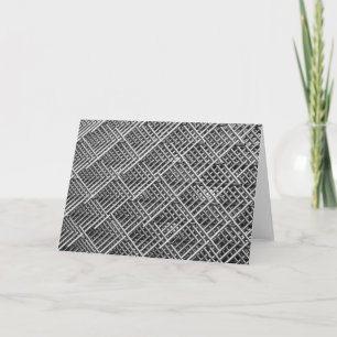Complex Metal Structure Card