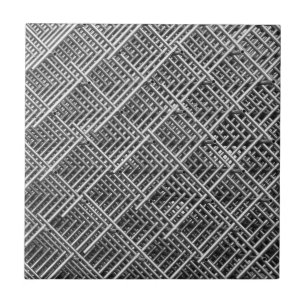 Complex Metal Structure Ceramic Tile