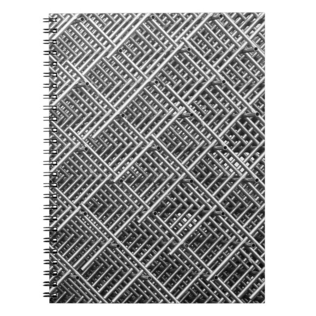 Complex Metal Structure Notebook (Front)