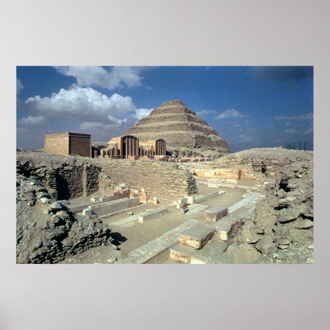 Complex of Djoser including the Step Pyramid Poster (Front)