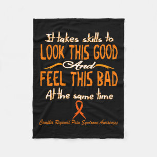 Complex Regional Pain Syndrome Awareness 3 Fleece Blanket