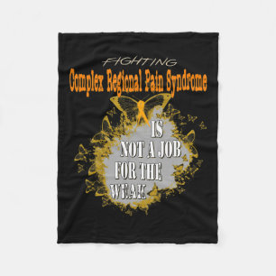 Complex Regional Pain Syndrome Awareness 4 Fleece Blanket
