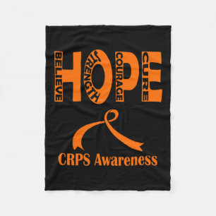 Complex Regional Pain Syndrome Awareness 5 Fleece Blanket