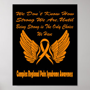 complex regional pain syndrome awareness 6 poster