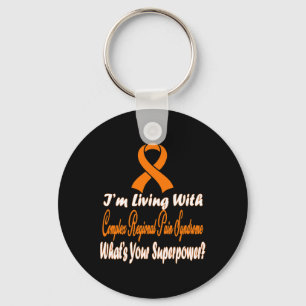 Complex Regional Pain Syndrome Awareness 8 Key Ring