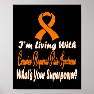 Complex Regional Pain Syndrome Awareness 8  Poster