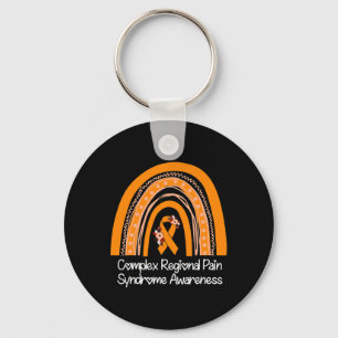 Complex Regional Pain Syndrome Awareness Crps Oran Key Ring