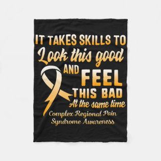 Complex Regional Pain Syndrome Awareness Crps Supp Fleece Blanket