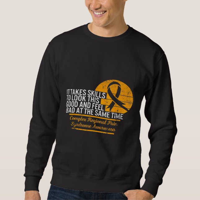 Complex Regional Pain Syndrome Awareness Crps Supp Sweatshirt (Front)