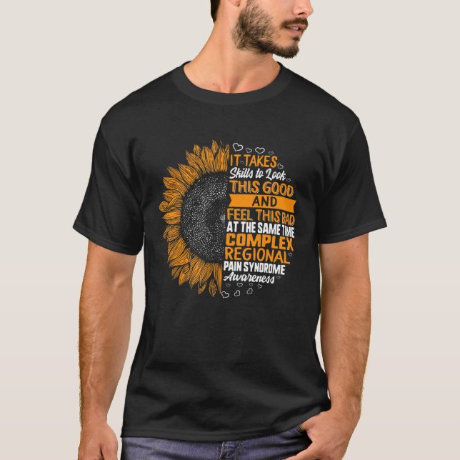 Complex Regional Pain Syndrome Awareness Crps Supp T-Shirt (Front)
