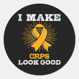 Complex Regional Pain Syndrome Awareness Gift Crps Classic Round Sticker