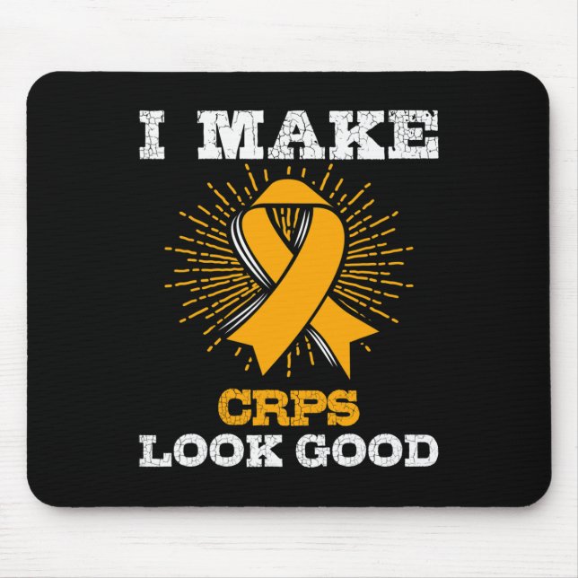 Complex Regional Pain Syndrome Awareness Gift CRPS Mouse Pad (Front)