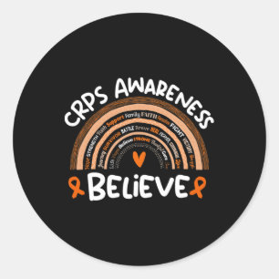 Complex Regional Pain Syndrome Awareness Month Crp Classic Round Sticker