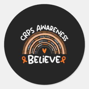 Complex Regional Pain Syndrome Awareness Month Crp Classic Round Sticker