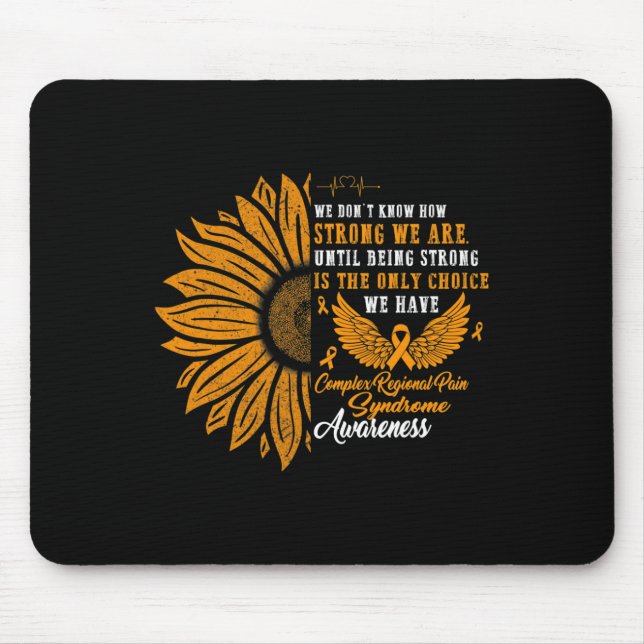 Complex Regional Pain Syndrome Awareness Strong CR Mouse Pad (Front)