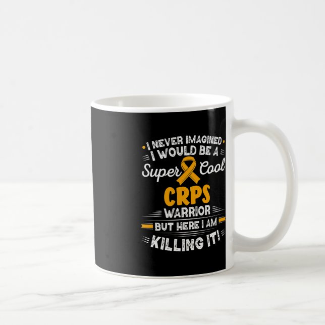 Complex Regional Pain Syndrome Cool CRPS Warrior C Coffee Mug (Right)