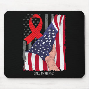 Complex Regional Pain Syndrome CRPS Awareness Amer Mouse Pad