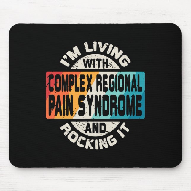 Complex Regional Pain Syndrome  CRPS RSD Awareness Mouse Pad (Front)