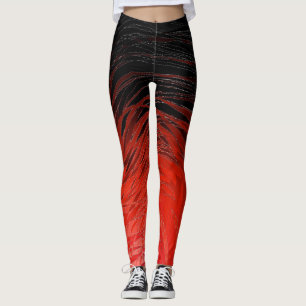 Complex Spiral Red - Leggings