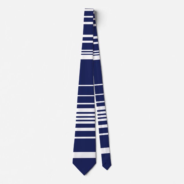 Complex Stripes - Blue Tie (Front)