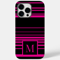 Complex Stripes Custom - Magenta and Black