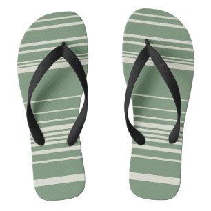 Complex Stripes in Green Thongs
