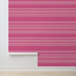 Complex Stripes in Pink Wallpaper
