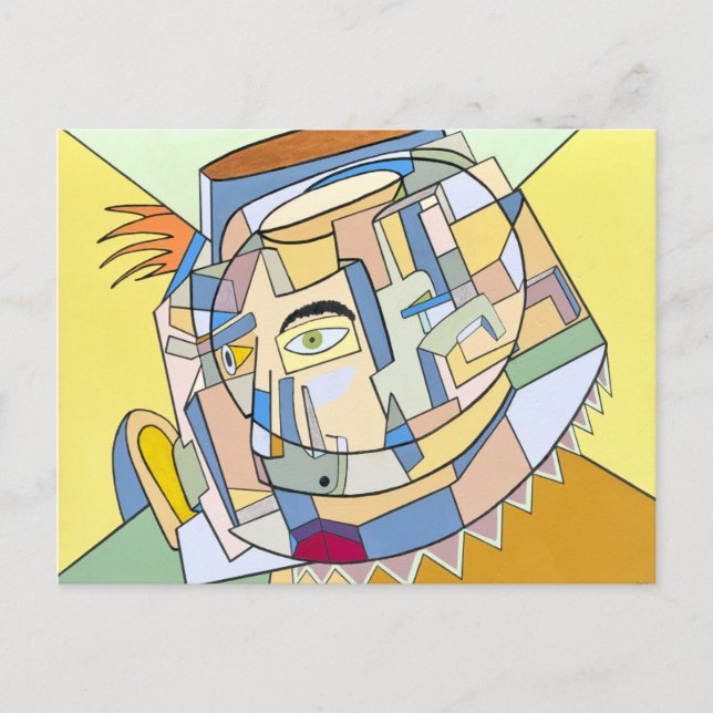 "Complex Thoughts" by Ruchell Alexander Postcard (Front)