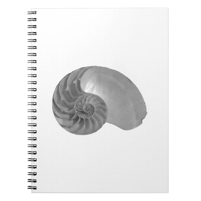Complexity Simplicity Nautilus Shell Notebook (Front)