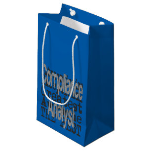 Compliance Analyst Extraordinaire Small Gift Bag
