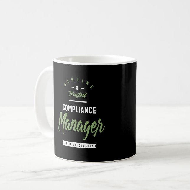 Compliance Manager Coffee Mug (Front Left)