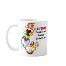 "Complicated Female On Caffeine" Mermaid