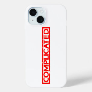 Complicated Stamp iPhone 15 Case