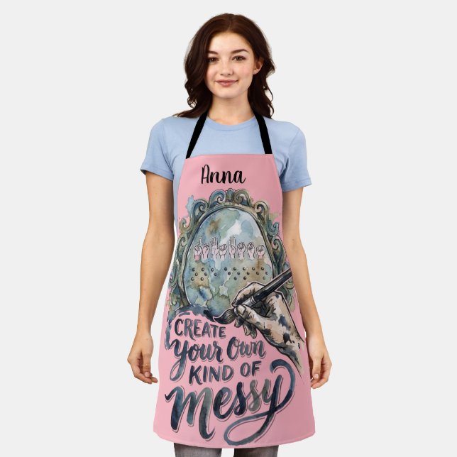 Compliment Your Mirror Day Apron (Worn)