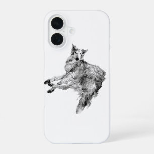 Composed in Motion – Silken Windhound iPhone 16 Case