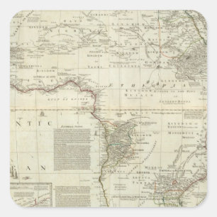 Composite Africa 2 Square Sticker