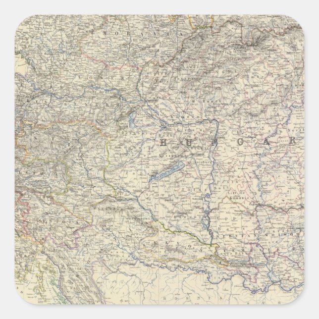 Composite Austria Square Sticker (Front)