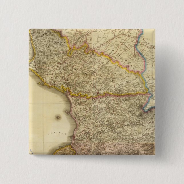 Composite Ayrshire 2 15 Cm Square Badge (Front)