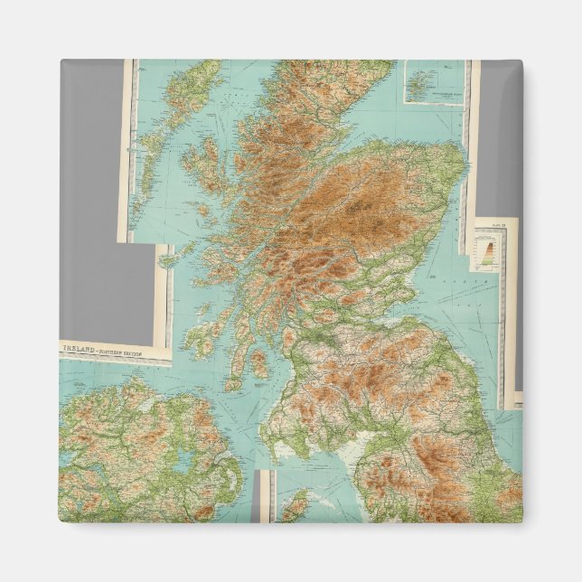 Composite British Isles Magnet (Front)