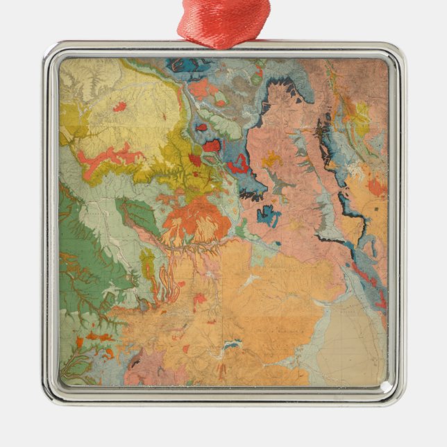 Composite Colorado Metal Tree Decoration (Front)
