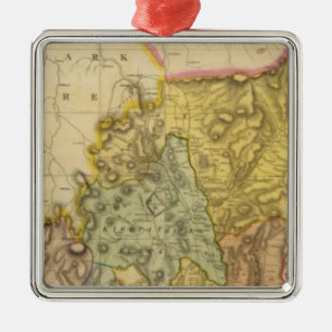 Composite Dumfriesshire 3 Metal Tree Decoration