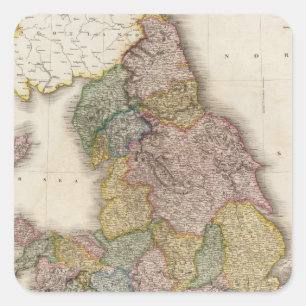 Composite England Square Sticker