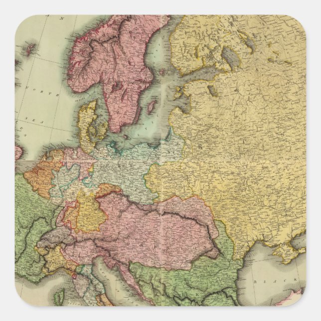 Composite Europe Square Sticker (Front)