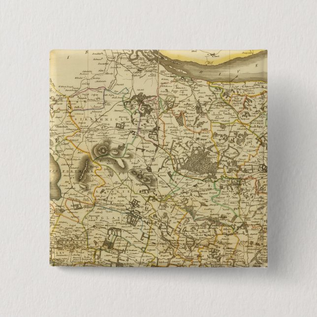 Composite Fife, Kinross 15 Cm Square Badge (Front)