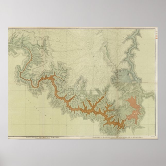 Composite Geologic map of Kaibab Plateau Poster (Front)