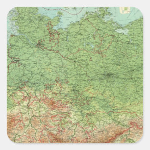 Composite Germany Square Sticker