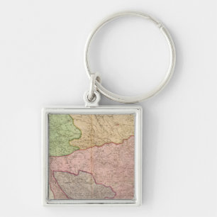 Composite India peninsula Key Ring