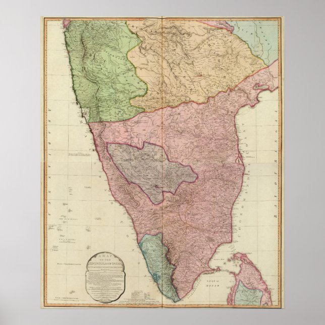 Composite India peninsula Poster (Front)